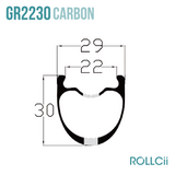 Veloci ROLLCii GR2230 24H 700C Rim