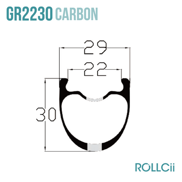 Veloci ROLLCii GR2230 24H 700C Rim