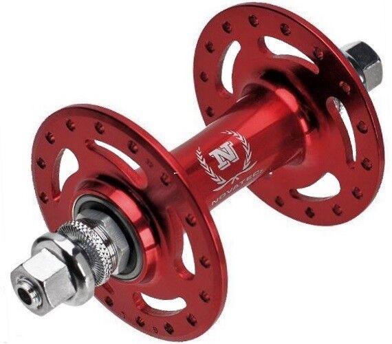 Novatec Hub Rear Red 32H - Simple Bike Store