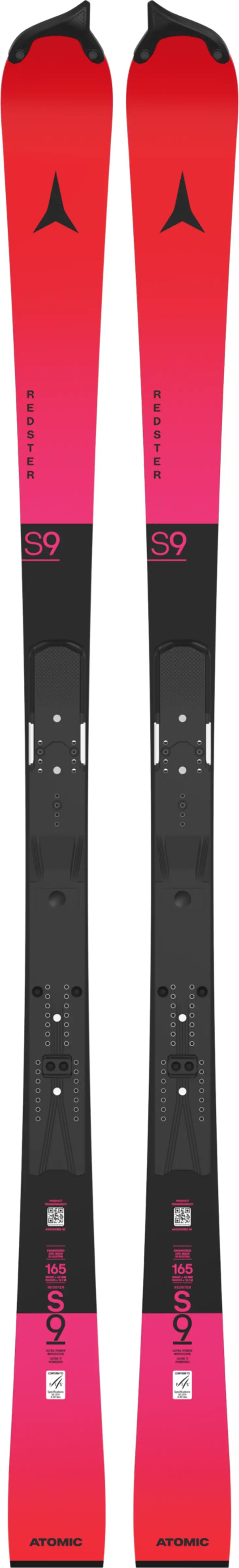 ATOMIC skis Redster FIS S9 M 165 red/violet w/o bindings – Simple