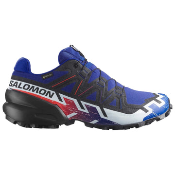 SALOMON Speedcross 6 GTX Equipe surf the web/fiery red/white shoes