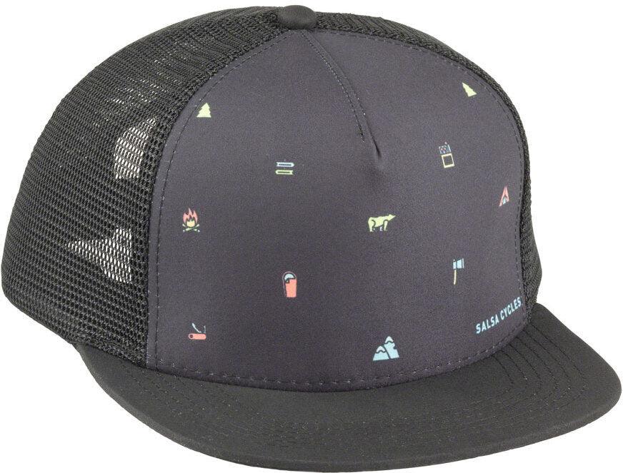 Salsa Camp Icons Trucker Cap Grey - Simple Bike Store