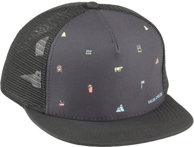 Salsa Camp Icons Trucker Cap Grey - Simple Bike Store