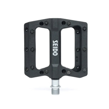 Seido Flanger Pedals Black - Simple Bike Store