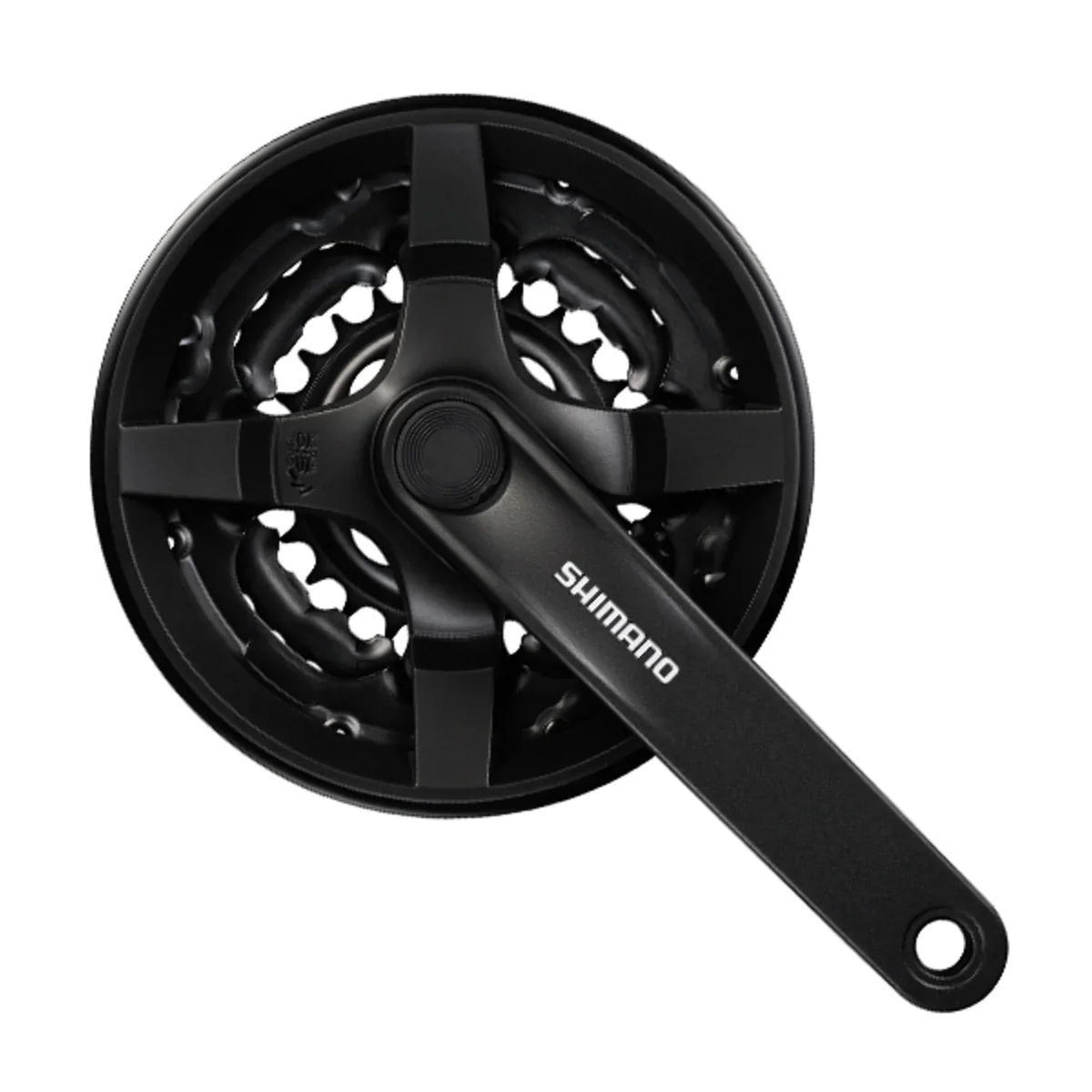 Shimano Crankset FC-TY301 Tourney Black 42x34x24T - Simple Bike Store
