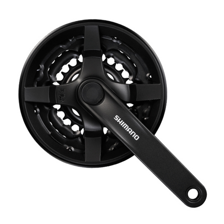 Shimano Crankset FC-TY301 Tourney Black 42x34x24T - Simple Bike Store