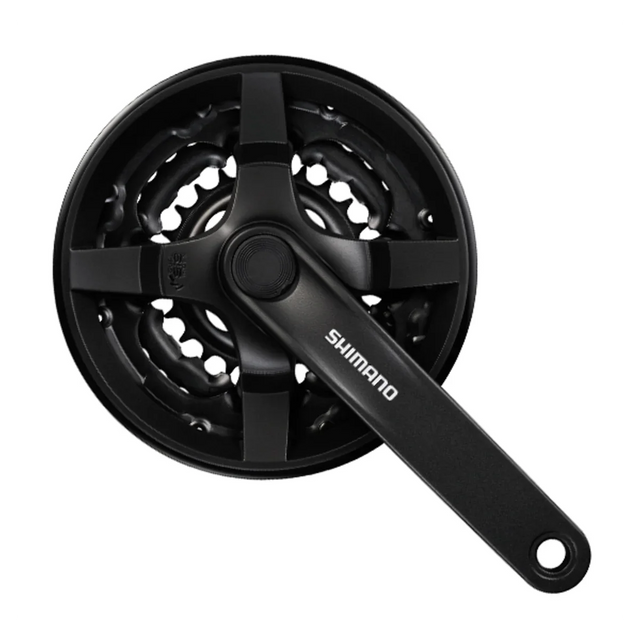 Shimano Crankset FC-TY301 Tourney Black 42x34x24T - Simple Bike Store