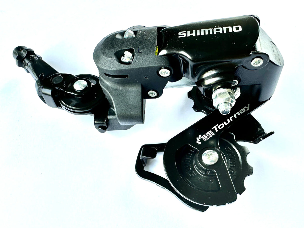Shimano Tourney RD-FT35 6/7-speed korte kooi achterderailleur met framehanger