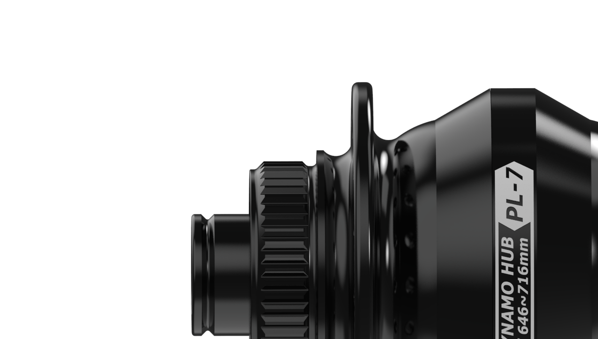 Shutter Precision PL-7 CL 12x100 TA 32H Dynamo Hub