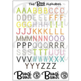 Bungi Bungi Sticker Pack - Animal Alphabet