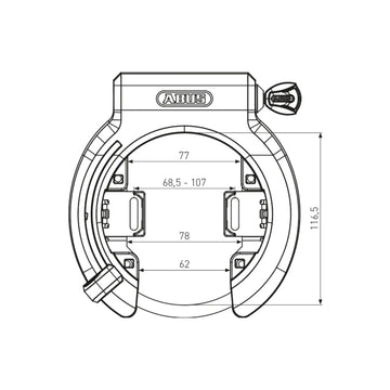Abus ring lock Xplus 6950M ART 2