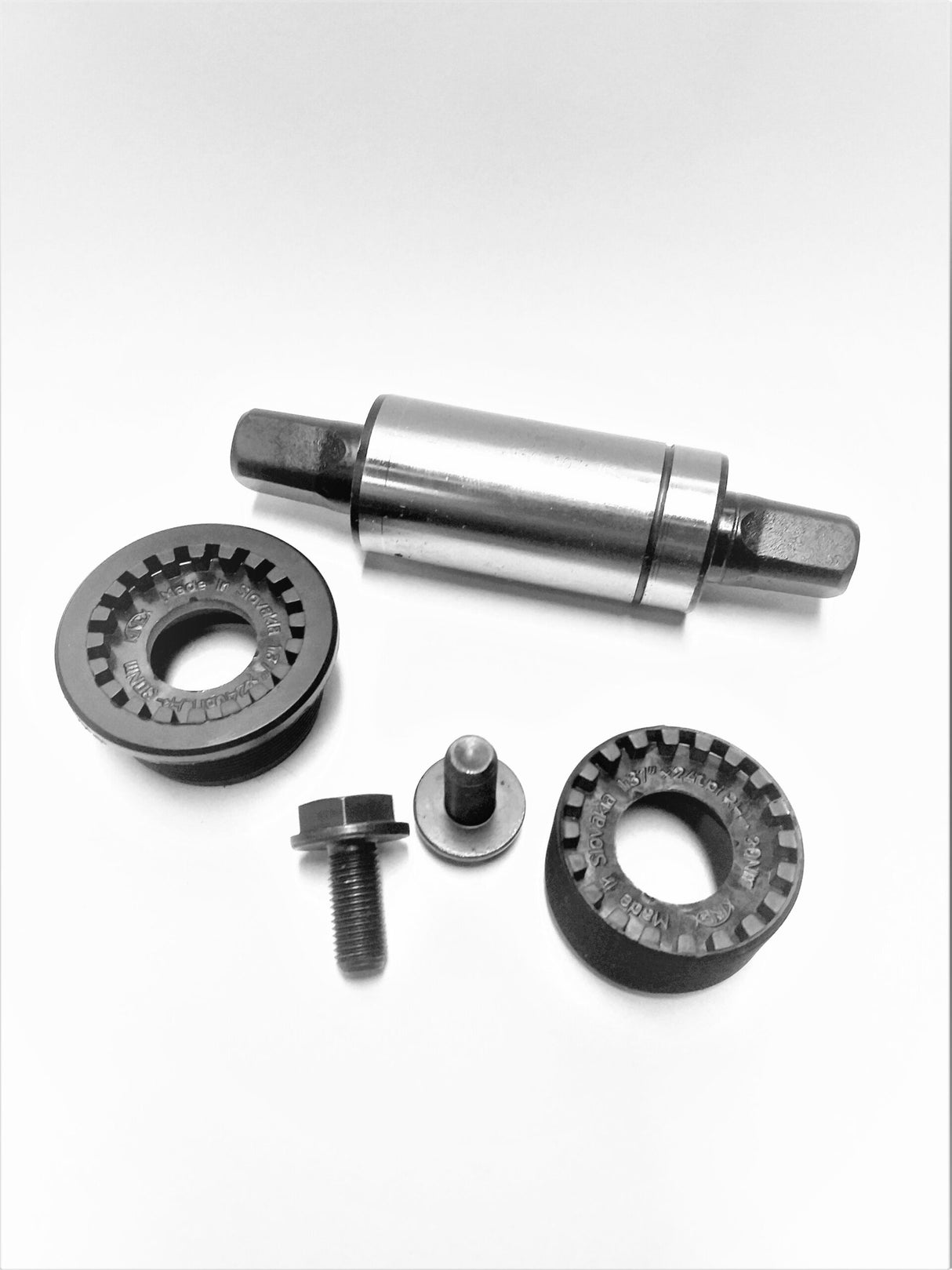 Van Es bottom bracket 107mm BSA plastic