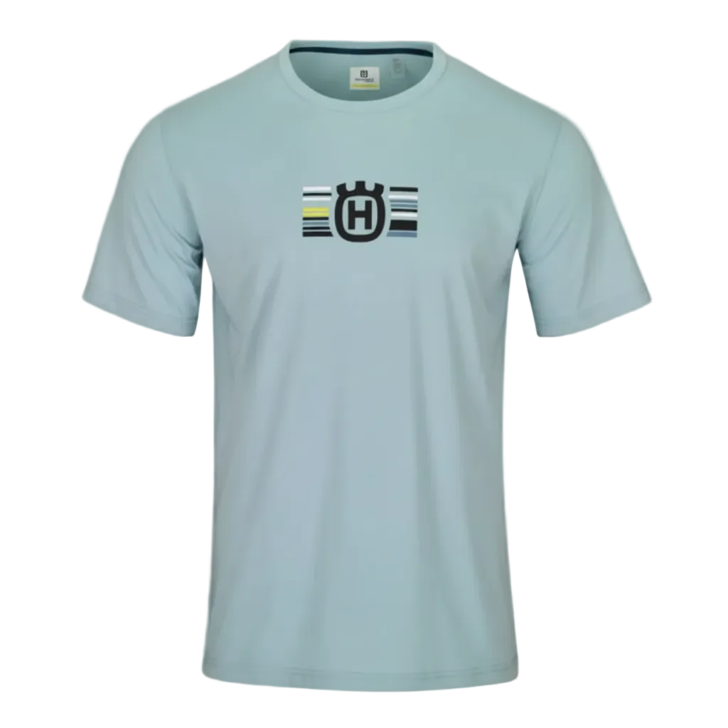 HUSQVARNA Accelerate Tee light blue
