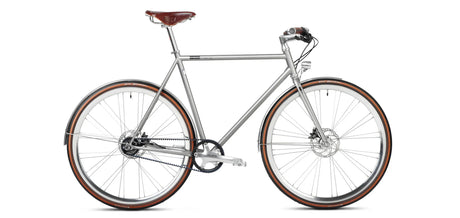 mikamaro Urban Deluxe Disc Sapphire Grey - Simple Bike Store