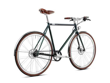 mikamaro Urban Deluxe Disc Emerald Green - Simple Bike Store