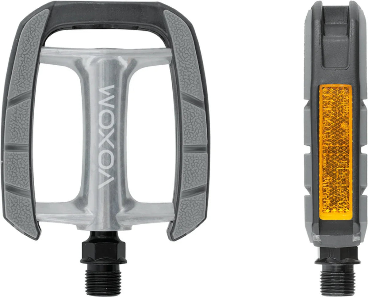 Voxom Trekking PE20 Alluminio del Corpo, 7 mm ASSE Boron, Cuscinetto, 718000058 Pedale, Nero, Standard