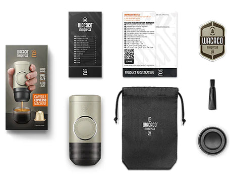 WACACO Minipresso NS2 Portable Espresso Machine - Simple Bike Store