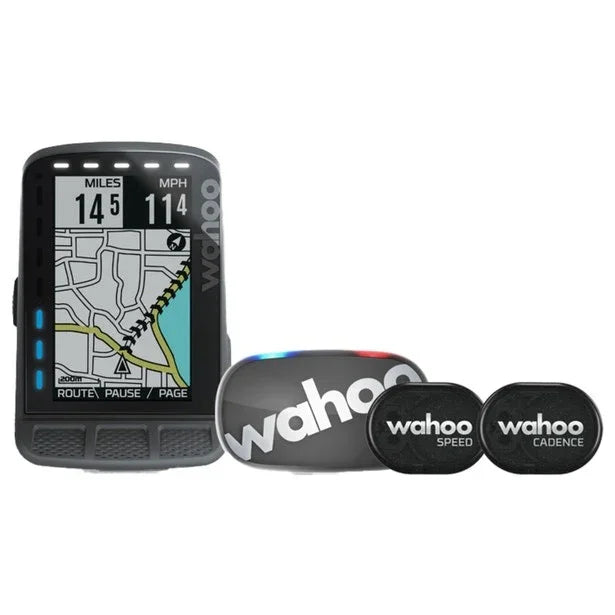 Wahoo ELEMNT Roam GPS Computer Bundle Black Gen2 - Simple Bike Store