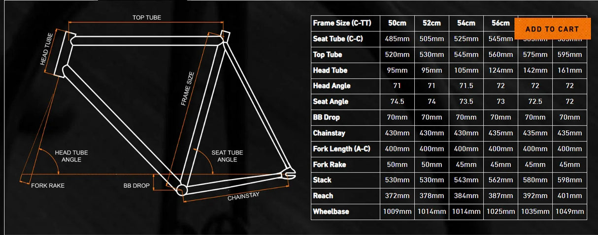 Brother Cycles Kepler Frameset 2024 - Simple Bike Store