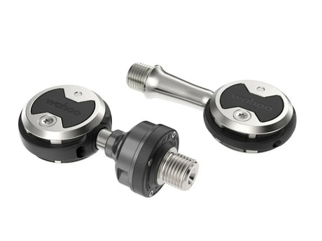 Wahoo KICKR ROLLR Bike Trainer + POWRLINK ZERO Single-Sided Power Pedals Bundle - Simple Bike Store